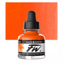 Tusz Akrylowy Daler Rowney FW Acrylic Ink 29,5 ml 653 Fluorescent Orange