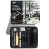 Węgle do rysowania Zieler Artists Charcoal Drawing 24 set 09299538