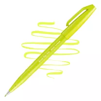 Brush Pen Pentel Brush Sign Pen Lime Green SES15C-K2X