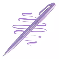 Brush Pen Pentel Brush Sign Pen Blue Light Violet SES15C-V3X