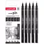 Cienkopisy Uni Pin Fineliner 5 Black set nr 2 ASP009