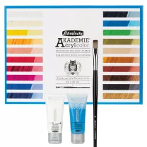 Farby Akrylowe Schmincke Akademie 20 x 40 ml & da Vinci Brush 76777097