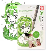 Rysuj krok po kroku Sakura Creative Kit 04 Manga POAK3B