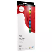 Farby Olejne Daler Rowney Simply Oil 12 set 118500100